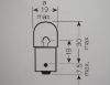 Picture of Bulb 12V 5 watt BA15