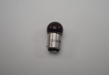 Picture of Bulb 12V 18/5W BA15 red