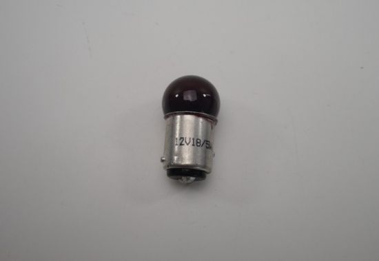 Picture of Bulb 12V 18/5W BA15 red