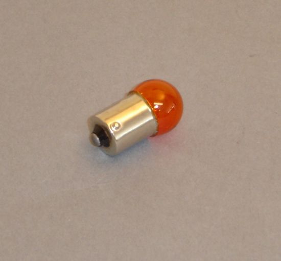 Picture of Bulb 12V 10W BA15S orange