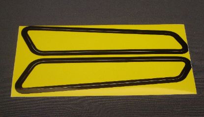 Picture of Transfer set LH+RH yellow, black line