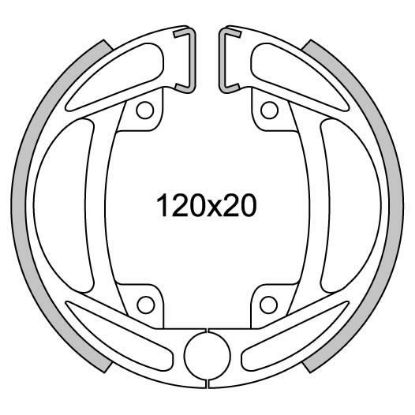 Picture of Brake Shoe GF1125