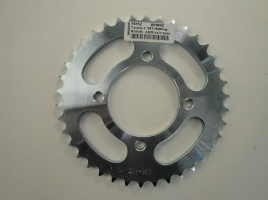 Picture of Rear Sprocket Hanway RAW50, AGM cafer.