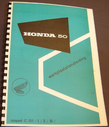 Picture of Workshop manual Honda C310A comprehens.