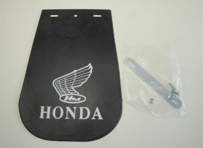 Afbeeldingen van Spatlap Honda 16x25 embleem zwart