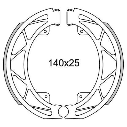 Picture of Brake Shoe GF0267