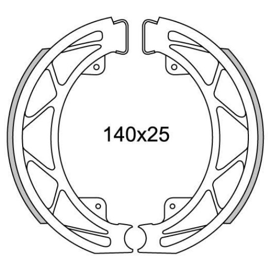 Picture of Brake Shoe GF0267