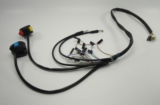 Picture of Wiring harness Tomos Luxe estart, Quadro