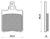 Picture of Brake pad FD0048