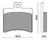 Picture of Brake pad FD0267