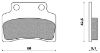 Picture of Brake pad FD0223