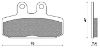 Picture of Brake pad FD0238