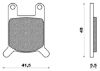 Picture of Brake pad FD 0031