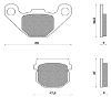 Picture of Brake pad FD0085