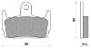 Picture of Brake pad FD0224