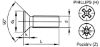 Picture of Screw flat 5x10