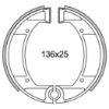 Picture of Brake Shoe set 136x25 Grimeca