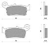 Picture of Brake pad FD0192