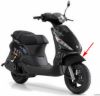 Picture of Front fender Piaggio Zip flat-black